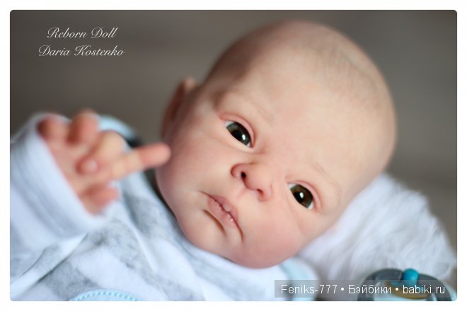 Нежный малыш! Кукла Реборн Дарьи Костенко (фото 5)