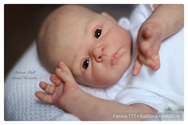 Нежный малыш! Кукла Реборн Дарьи Костенко