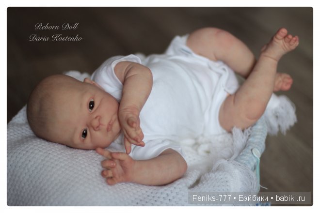 Нежный малыш! Кукла Реборн Дарьи Костенко