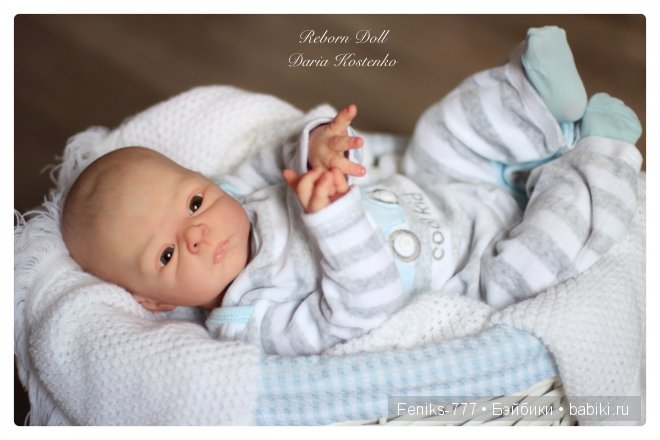 Нежный малыш! Кукла Реборн Дарьи Костенко