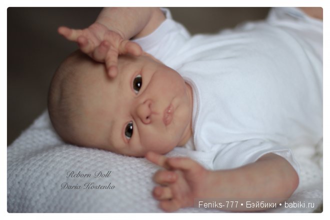 Нежный малыш! Кукла Реборн Дарьи Костенко