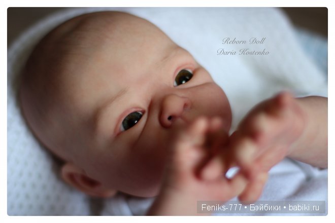 Нежный малыш! Кукла Реборн Дарьи Костенко