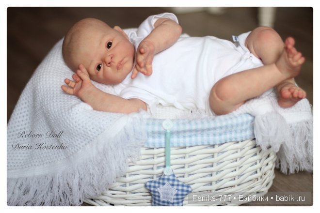 Нежный малыш! Кукла Реборн Дарьи Костенко