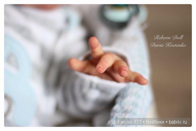 Нежный малыш! Кукла Реборн Дарьи Костенко (фото 7)
