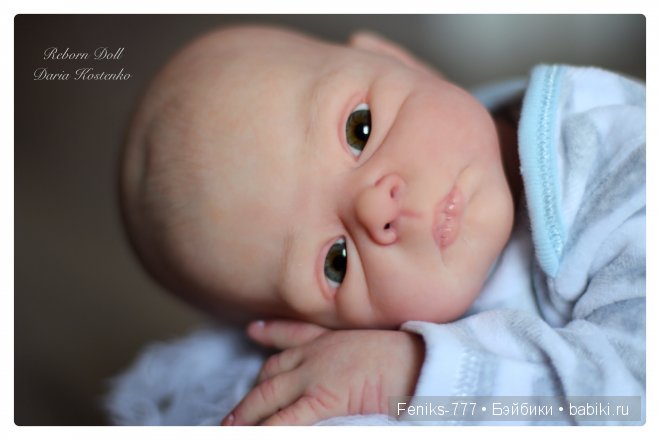 Нежный малыш! Кукла Реборн Дарьи Костенко