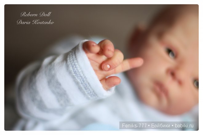 Нежный малыш! Кукла Реборн Дарьи Костенко (фото 6)