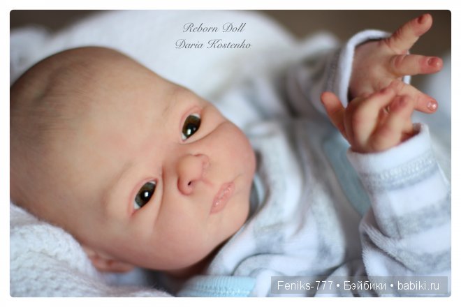 Нежный малыш! Кукла Реборн Дарьи Костенко