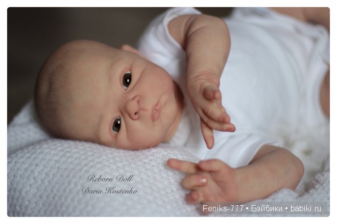 Нежный малыш! Кукла Реборн Дарьи Костенко