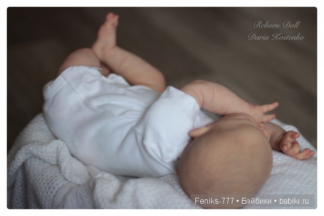 Нежный малыш! Кукла Реборн Дарьи Костенко