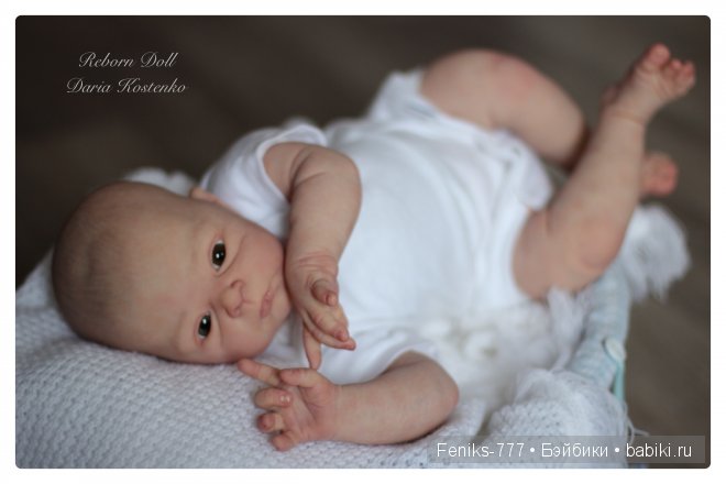 Нежный малыш! Кукла Реборн Дарьи Костенко