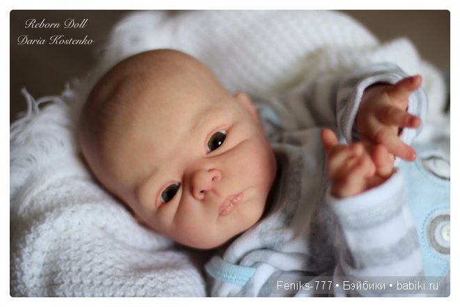 Нежный малыш! Кукла Реборн Дарьи Костенко