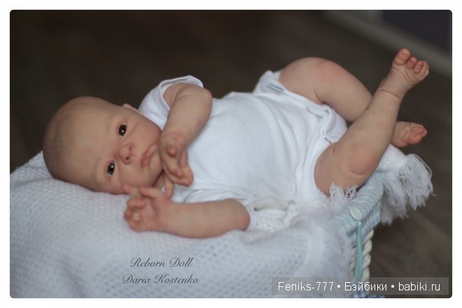 Нежный малыш! Кукла Реборн Дарьи Костенко