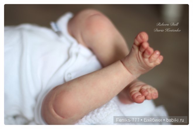 Нежный малыш! Кукла Реборн Дарьи Костенко
