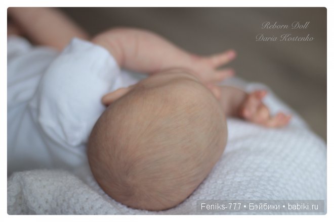 Нежный малыш! Кукла Реборн Дарьи Костенко