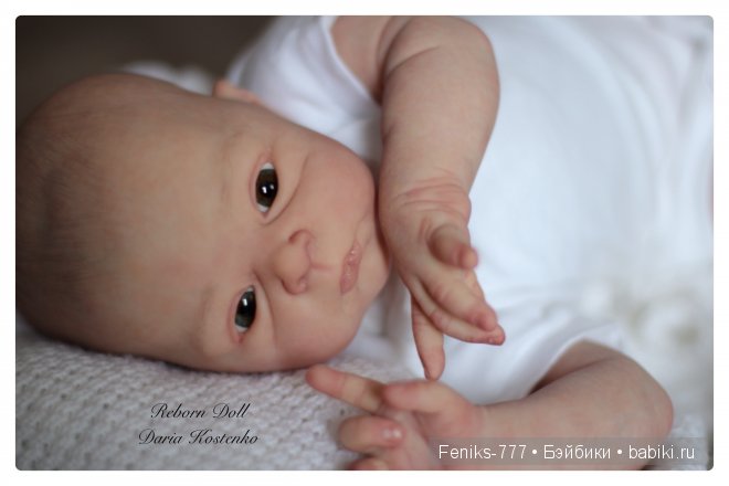 Нежный малыш! Кукла Реборн Дарьи Костенко
