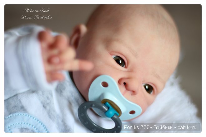 Нежный малыш! Кукла Реборн Дарьи Костенко (фото 4)
