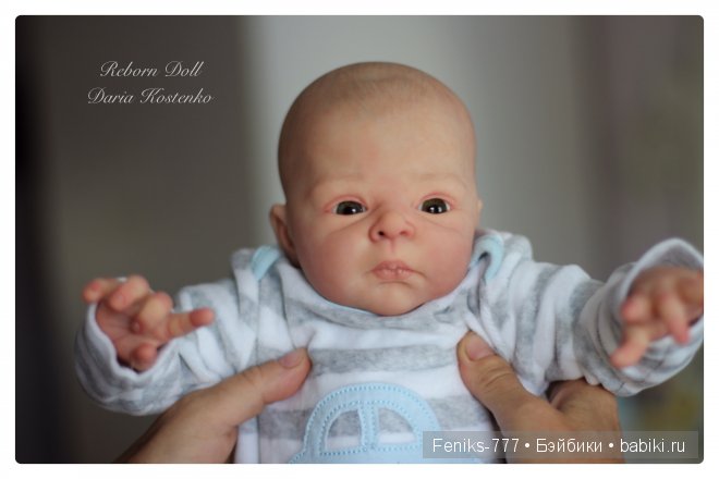 Нежный малыш! Кукла Реборн Дарьи Костенко