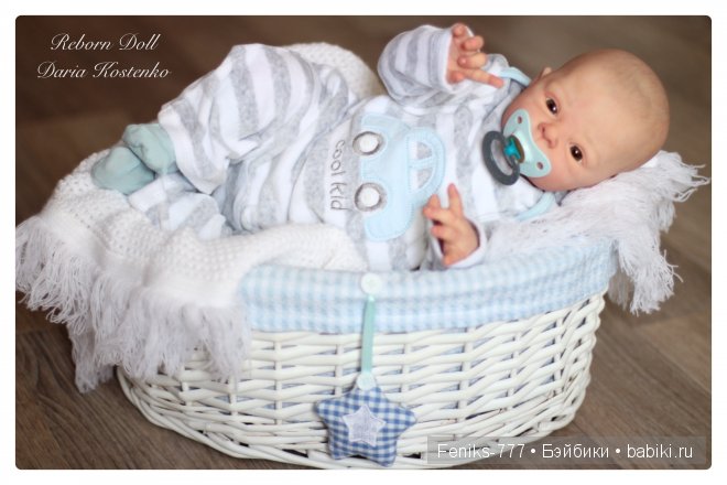 Нежный малыш! Кукла Реборн Дарьи Костенко (фото 2)