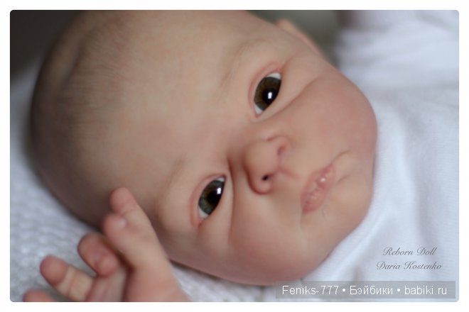 Нежный малыш! Кукла Реборн Дарьи Костенко