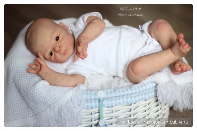 Нежный малыш! Кукла Реборн Дарьи Костенко