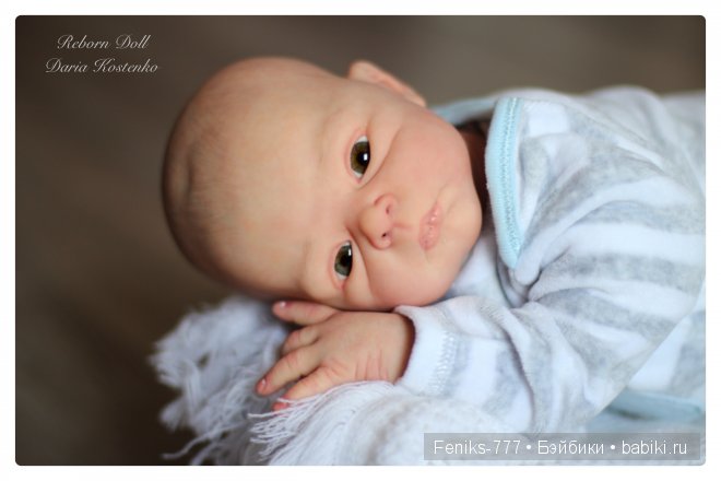 Нежный малыш! Кукла Реборн Дарьи Костенко
