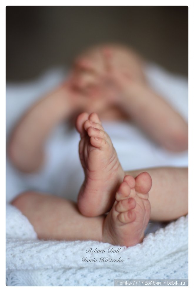 Нежный малыш! Кукла Реборн Дарьи Костенко