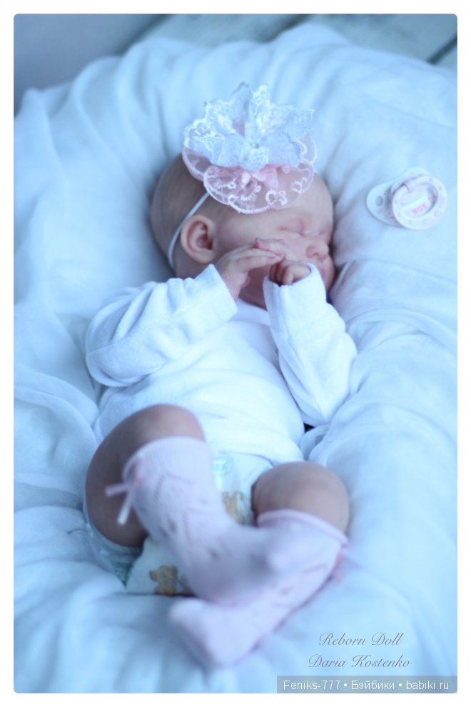 Кирочка, из молда Mihrimah. Кукла Реборн Дарьи Костенко