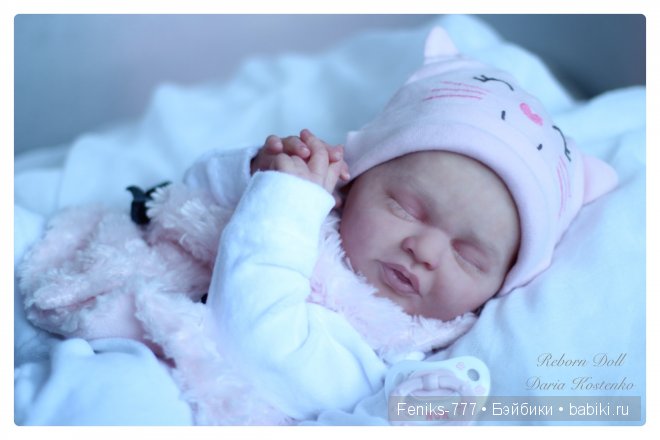 Кирочка, из молда Mihrimah. Кукла Реборн Дарьи Костенко