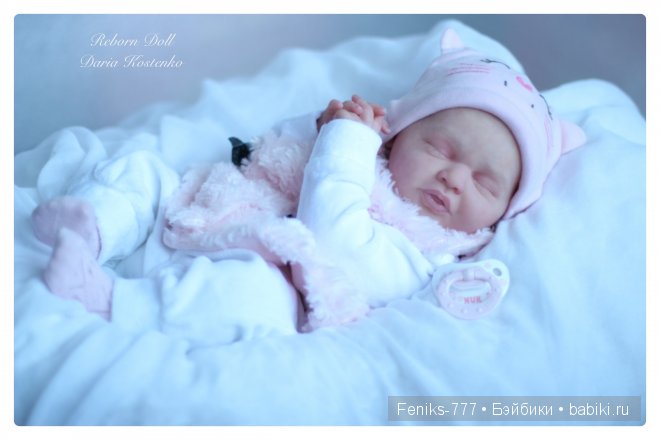 Кирочка, из молда Mihrimah. Кукла Реборн Дарьи Костенко
