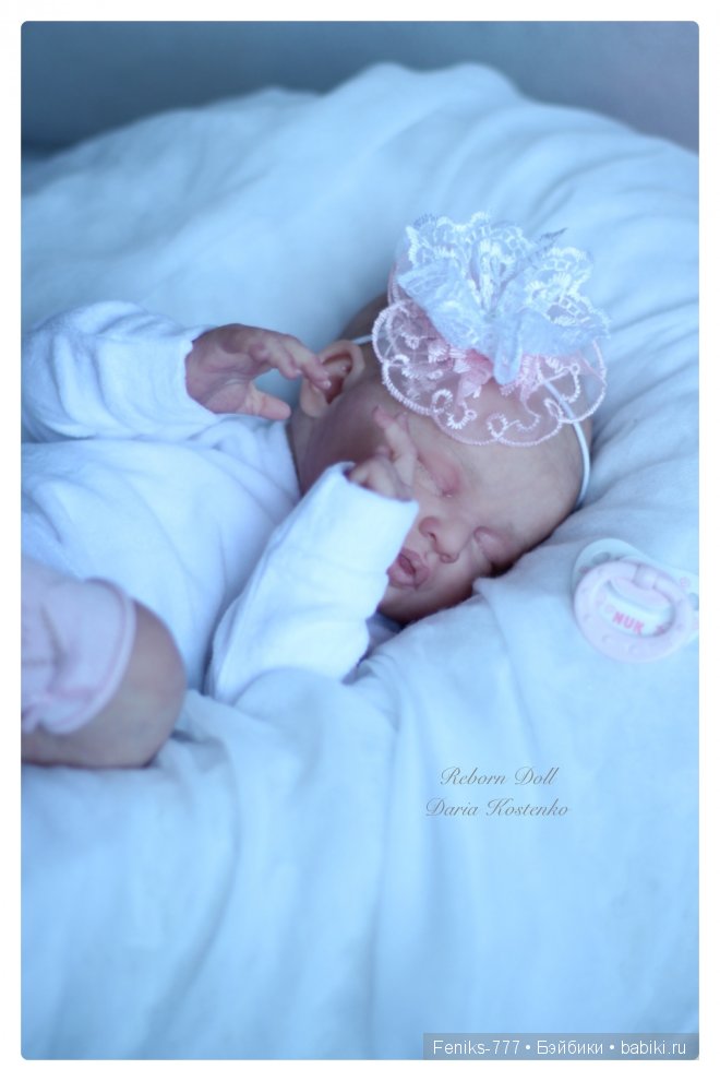 Кирочка, из молда Mihrimah. Кукла Реборн Дарьи Костенко
