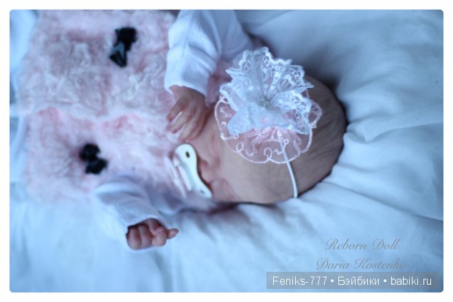 Кирочка, из молда Mihrimah. Кукла Реборн Дарьи Костенко