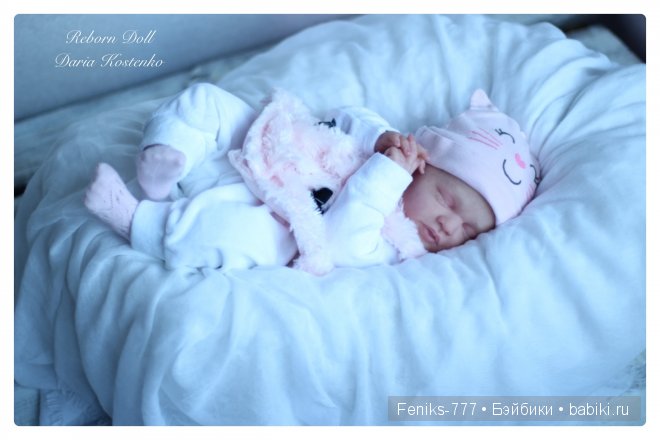 Кирочка, из молда Mihrimah. Кукла Реборн Дарьи Костенко