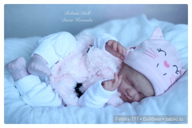 Кирочка, из молда Mihrimah. Кукла Реборн Дарьи Костенко