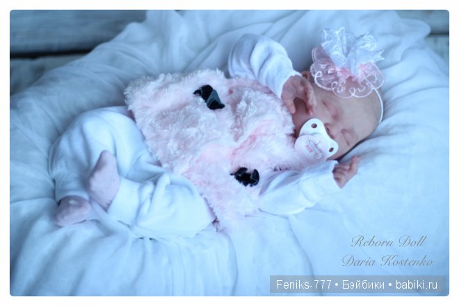Кирочка, из молда Mihrimah. Кукла Реборн Дарьи Костенко