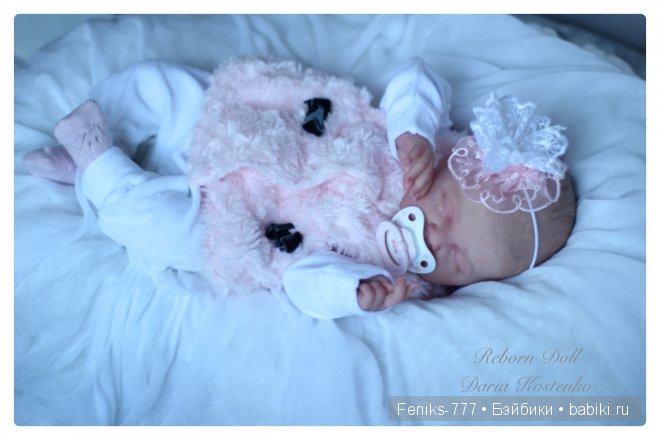 Кирочка, из молда Mihrimah. Кукла Реборн Дарьи Костенко