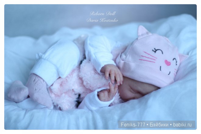Кирочка, из молда Mihrimah. Кукла Реборн Дарьи Костенко