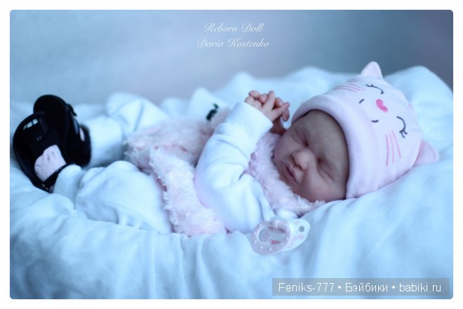 Кирочка, из молда Mihrimah. Кукла Реборн Дарьи Костенко