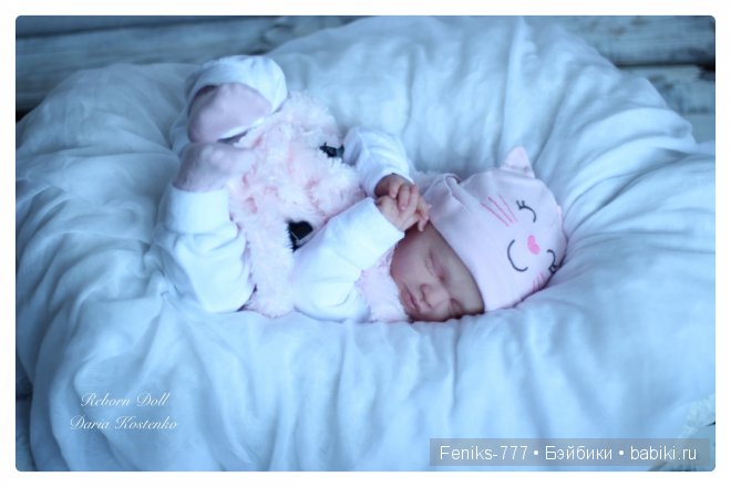 Кирочка, из молда Mihrimah. Кукла Реборн Дарьи Костенко