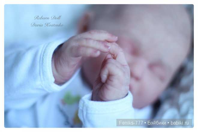 Кирочка, из молда Mihrimah. Кукла Реборн Дарьи Костенко