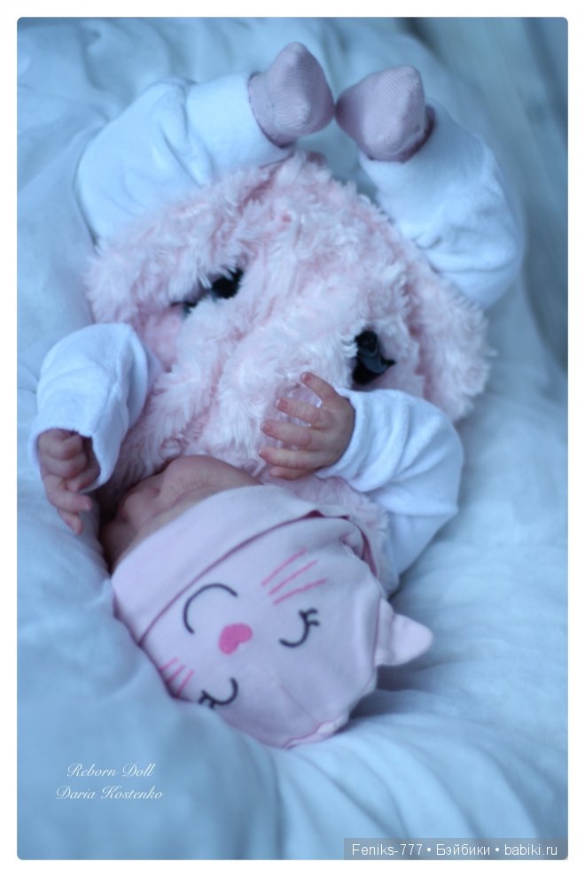Кирочка, из молда Mihrimah. Кукла Реборн Дарьи Костенко