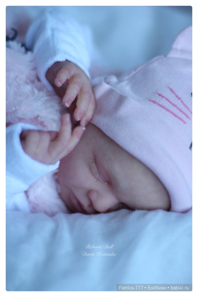 Кирочка, из молда Mihrimah. Кукла Реборн Дарьи Костенко