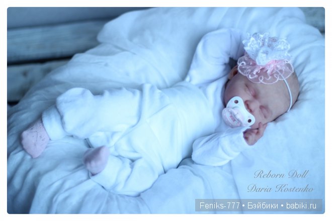 Кирочка, из молда Mihrimah. Кукла Реборн Дарьи Костенко