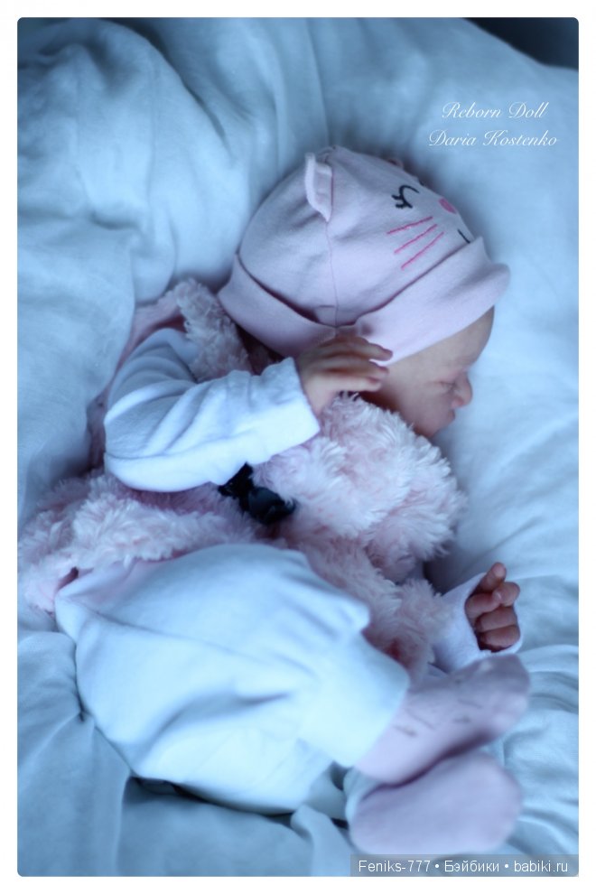 Кирочка, из молда Mihrimah. Кукла Реборн Дарьи Костенко