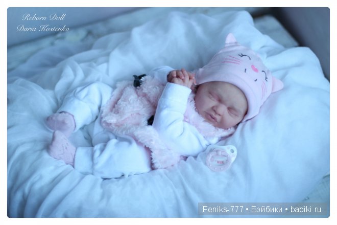 Кирочка, из молда Mihrimah. Кукла Реборн Дарьи Костенко