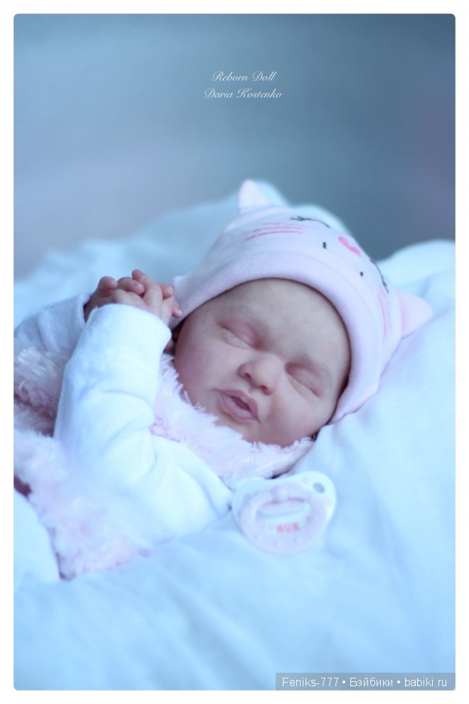Кирочка, из молда Mihrimah. Кукла Реборн Дарьи Костенко