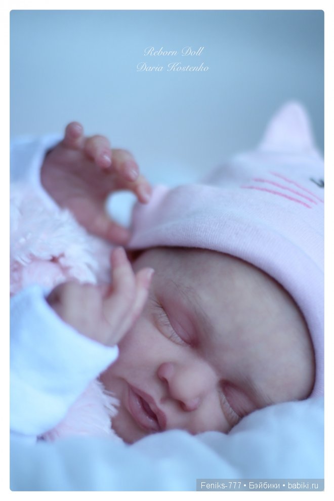 Кирочка, из молда Mihrimah. Кукла Реборн Дарьи Костенко