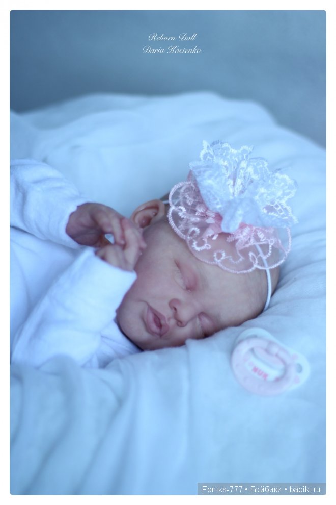 Кирочка, из молда Mihrimah. Кукла Реборн Дарьи Костенко