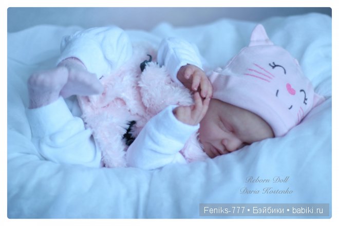 Кирочка, из молда Mihrimah. Кукла Реборн Дарьи Костенко