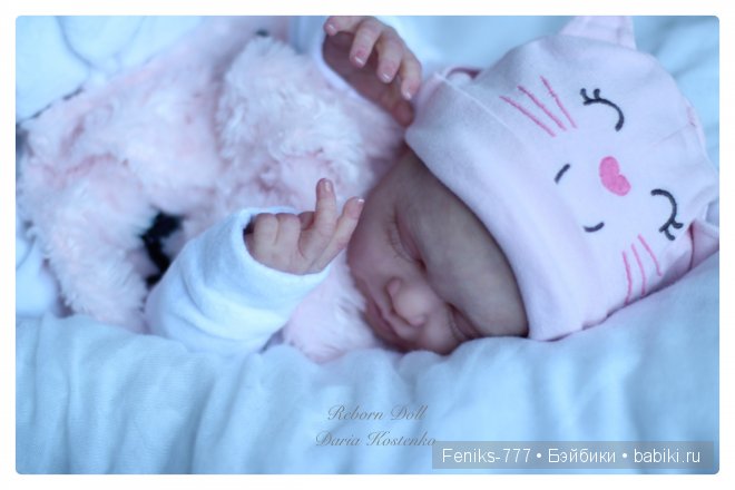 Кирочка, из молда Mihrimah. Кукла Реборн Дарьи Костенко