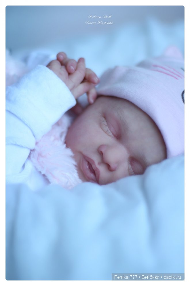 Кирочка, из молда Mihrimah. Кукла Реборн Дарьи Костенко